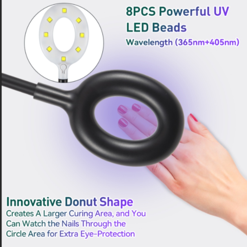 M&r 102a ασύρματο λάμπα νυχιών LED&16w φθορίζουσα λάμπα