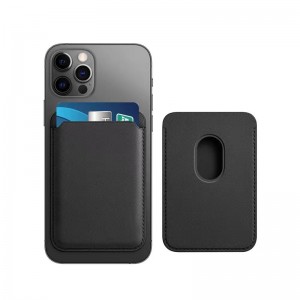 Κατάλληλο για την τσάντα της κάρτας Apple Magsafe Magnetic Accessory Card Sleeve iPhone13 προστατευτική θήκη δερμάτινη τσάντα επαγγελματικής κάρτας iPhone1...