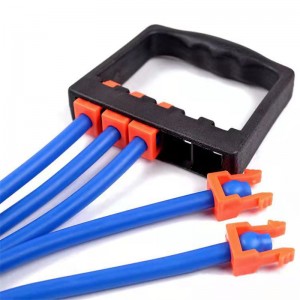 Πέντε σειρές ρυθμιζόμενου διαστολέα στήθους με σωλήνα αντίστασης λαβής