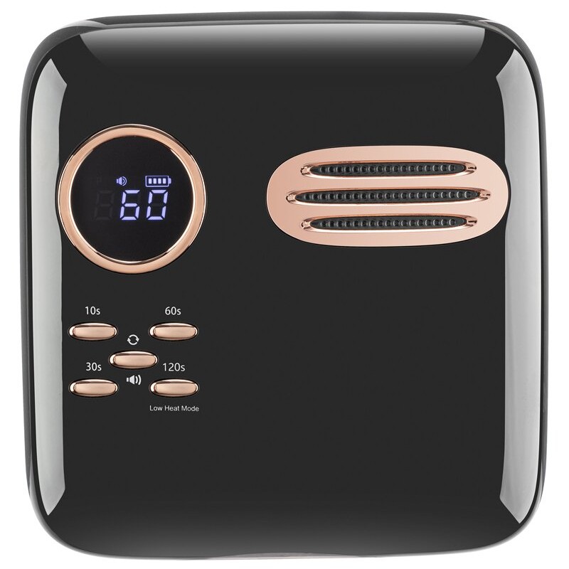 M&R 701PRO Λυχνία νυχιών LED, ασύρματο στεγνωτήρα νυχιών, Επαναφορτιζόμενη λυχνία νυχιών 72W, φορητή λυχνία νυχιών UV με 4 χρονομετρητής κ...