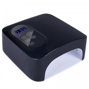 M&R 601PRO 72W Λυχνία νυχιών LED, επαναφορτιζόμενο στεγνωτήρα νυχιών LED, ασύρματο λαμπτήρα φώτων νυχιών 15600mAh, Επαγγελματικά φώτα νυχιών ν...