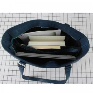 Τσάντα shopper geniue δερμάτινη τσάντα tote