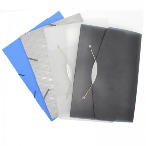 A4 μέγεθος PP πλαστικό κουμπί Έγγραφο για το σχολείο και το γραφείο