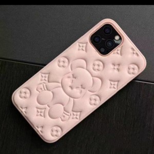 Νέα θήκη κινητού τηλεφώνου, Apple iPhone13Pro Leather Bear 3D Διαδικασία ανάγλυφου κινητού τηλεφώνου προστατευτική δερμάτινη θήκη