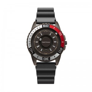 Daniel Gorman GO15 Magnetic Bead Men \\\\ Patternized Creative Sports Watch Cool χωρίς σύνορα σχεδίαση ανοξείδωτου χάλυβα αδιάβροχο ρολόι