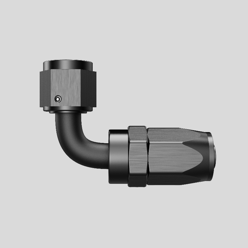 Ένας εύκαμπτος σωλήνας 30 45 60 90 120 150 180 βαθμοί περιστρεφόμενος σωλήνας άκρου ανοδιωμένου αλουμινίου καυσίμου Προσαρμογέα πετρελαί...