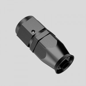 Αλουμινίου PTFE περιστρεφόμενο άκρο εξαρτημάτων ένα θηλυκό ευθεία