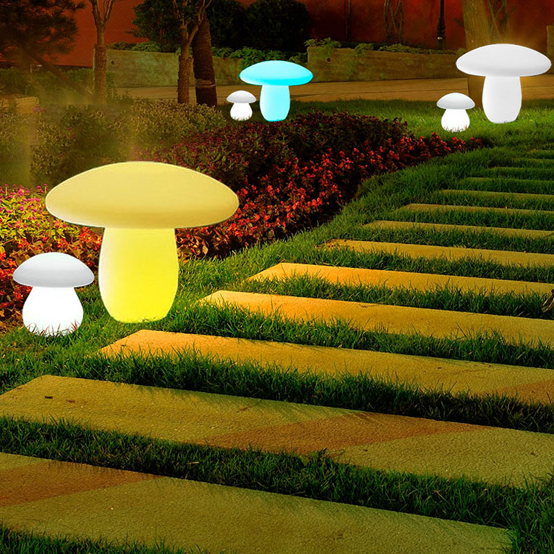 IP68 Αδιάβροχο LED LED LIGHT LINDSCAPE για υπαίθρια διακόσμηση, RGB Χρώμα αλλαγή πλαστικό υπαίθριο κήπο αυλή
