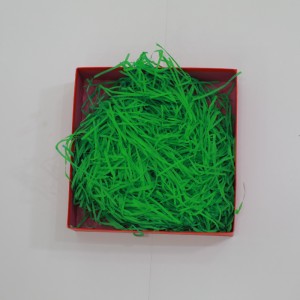 Χονδρική υψηλής ποιότητας διακοσμητικό raffia τεμαχισμένο κουτί γέμισμα crinkle τεμαχισμένο χαρτί για κουτί δώρου fille kraft συσκευασία cri...