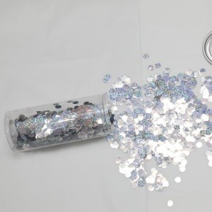 Ασημένια pusp pop confetti poppers