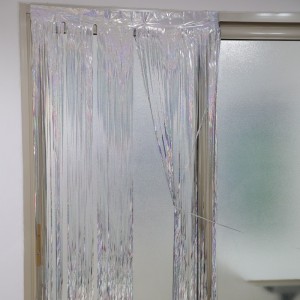 Χονδρική 1*2m Φύλι βροχόπτωσης για πάρτι γενεθλίων Κόμμα Γάμος Διακόσμηση βροχή μεταξωτό μεταξωτό πάρτι βροχής βροχής