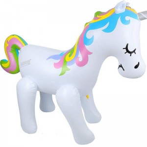 PVC φουσκωτό ψεκαστήρα γκαζόν Dinosaur Unicorn