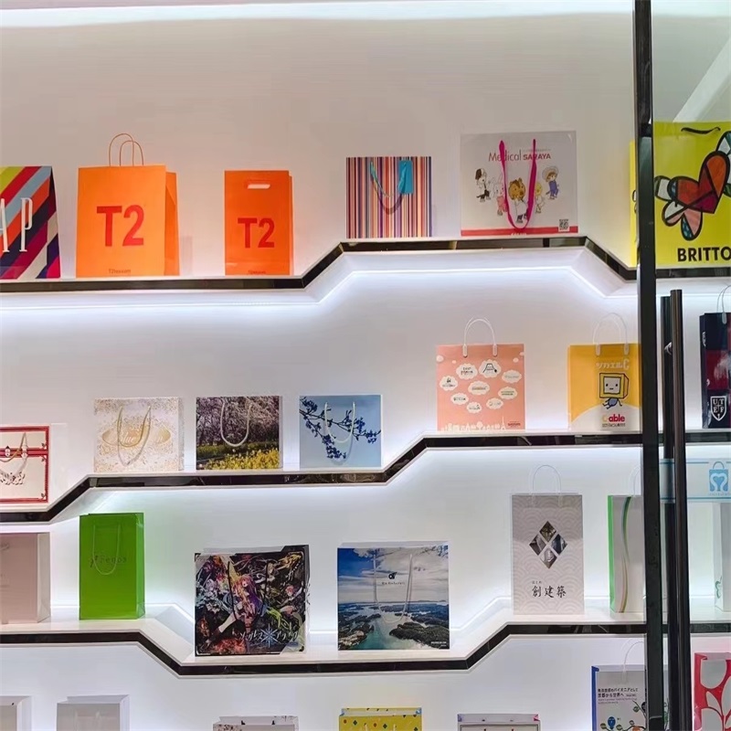 Προσαρμοσμένη τσάντα συσκευασίας Πολύχρωμη τσάντα δώρο τσάντα ψώνια τσάντα τσάντα τσάντα τσάντα συσκευασίας αποκλειστικό λογό...