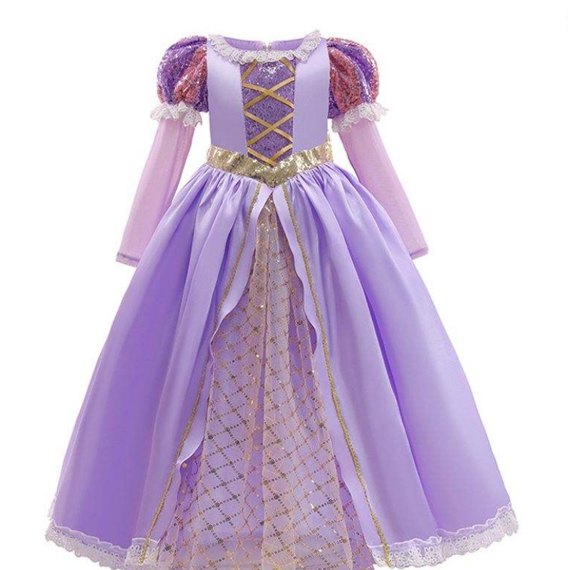 Baige amazon hot sale kids φορέματα cosplay κοστούμια αποκριές sophia rapunzel φόρεμα πριγκίπισσα μακρύ φόρεμα πάρτι