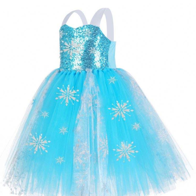 3-11 χρονών φόρεμα μπλε κοστούμι Απόκριες Κορίτσι Unicorn Φόρεμα Princess Dress Tutu Φούστα