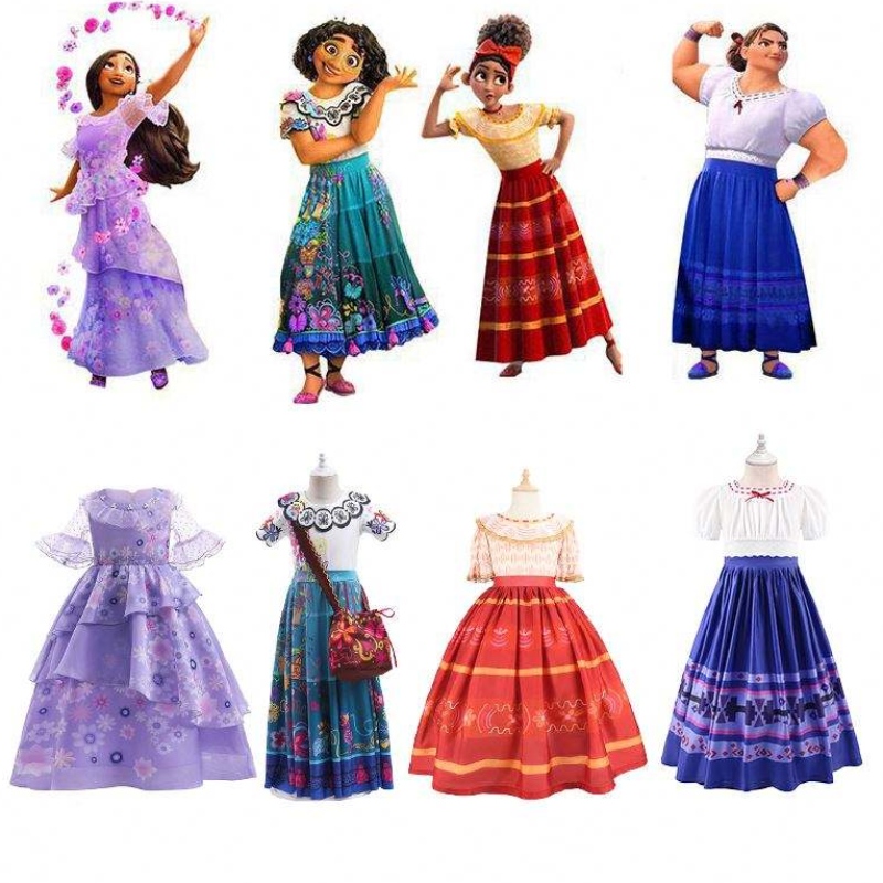 Magic Room Full από Peppa Princess Isabella Φόρεμα κοστούμι Show Costume Children \\ Cosplay Dress Φούστα Γυναίκες