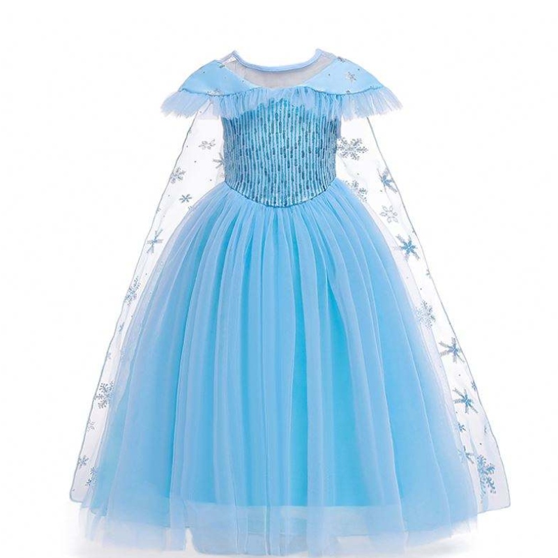 Νέο προϊόν πριγκίπισσα κοστούμι Παιδιά μεταμφίεση Elsa Anna Fashion Girl Costume Party Dress Girls