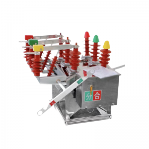 ZW8-12 (F) Εξωτερική AC Υψηλή τάση 3 φάσεων τοποθετημένη στο πύργο διακόπτη κενού