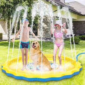 φουσκωτό ψεκαστήρα ματ Pet Kids Splash Pad