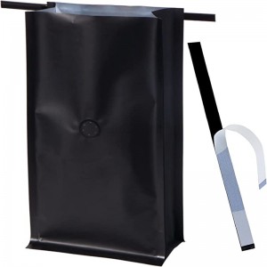 Τσάντα καφέ με βαλβίδα