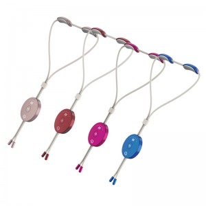 Φορητό ηλεκτρικό μασάζ λαιμού για την ανακούφιση από τον πόνο, το έξυπνο μασάζ λαιμού με μασάζ σημείου σκανδάλης θερμότητας