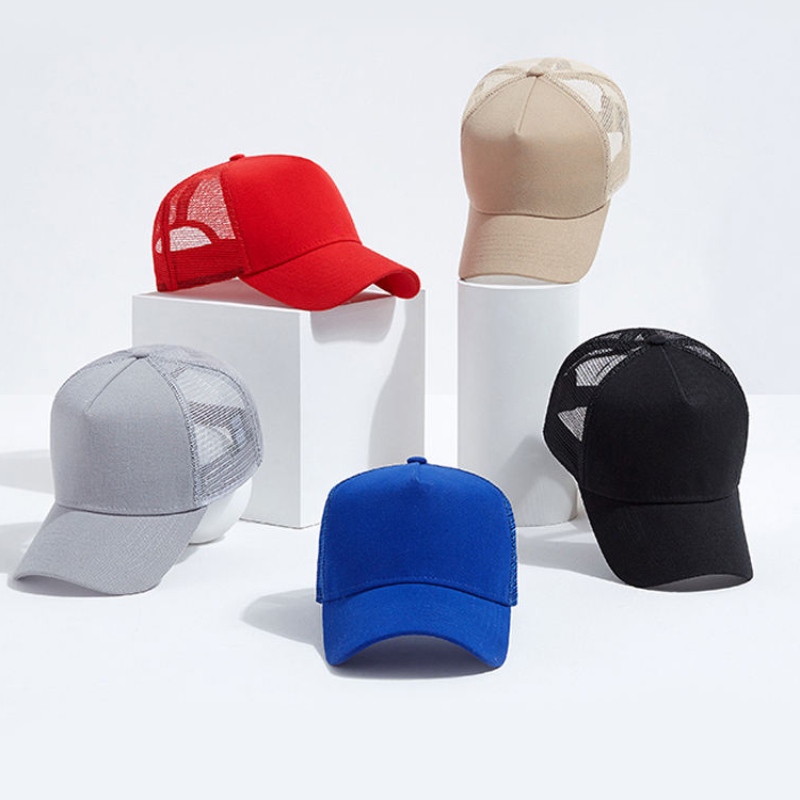 Hip hop καπέλο προσαρμοσμένο λογότυπο 3D κέντημα προσαρμοσμένο λογότυπο βαμβάκι πολλαπλά χρώματα φορτηγών καπάκι για υπαίθρια αθλήματα