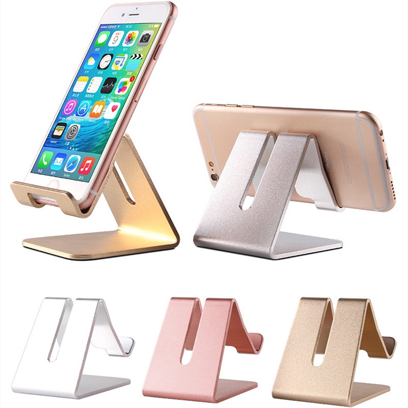Το βραχίονα κινητού τηλεφώνου μπορεί να εκτυπώσει εταιρικό λογότυπο Gift Metal Lazy Mobile Phone Tablet Universal Bracket