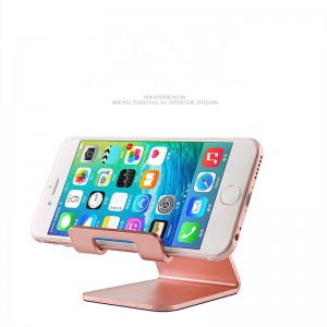 Το βραχίονα κινητού τηλεφώνου μπορεί να εκτυπώσει εταιρικό λογότυπο Gift Metal Lazy Mobile Phone Tablet Universal Bracket