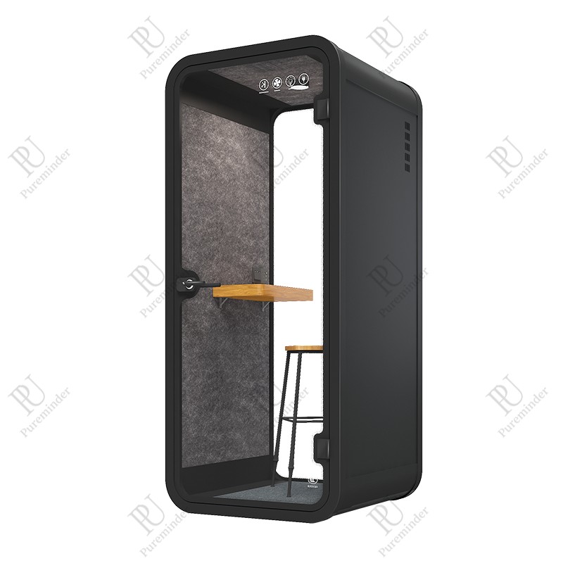 Το μέγεθος του PureMinder S -Soundproof Booth ιδιωτική φορητή σιωπή απορρήτου για τη συνάντηση στο σπίτι και το γραφείο
