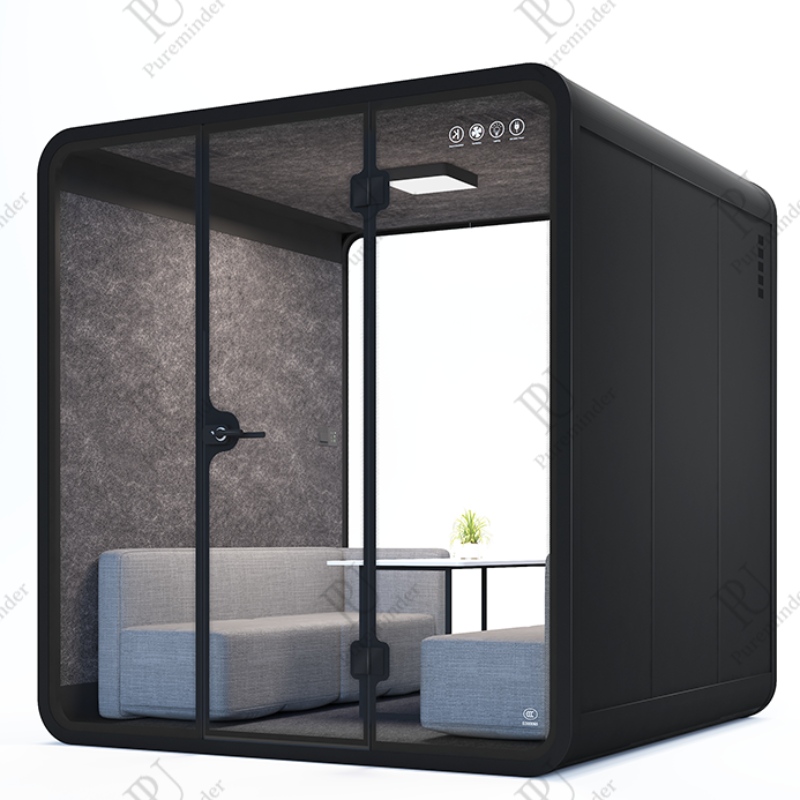 PUREMINDER XL μέγεθος Soundproof Booth Ιδιωτική φορητή σιωπή για συνεδρίαση στο σπίτι και το γραφείο