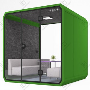 PUREMINDER XL μέγεθος Soundproof Booth Ιδιωτική φορητή σιωπή για το σπίτι επίπλων γκαράζ και pod εργασίας