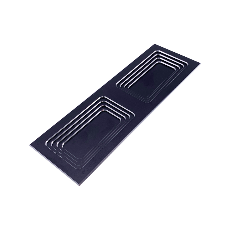 Υψηλής ποιότητας Home Hardware έπιπλα συρτάρι πόρτα μαύρο μέταλλο αλουμίνιο CNC τραβήξτε λαβή