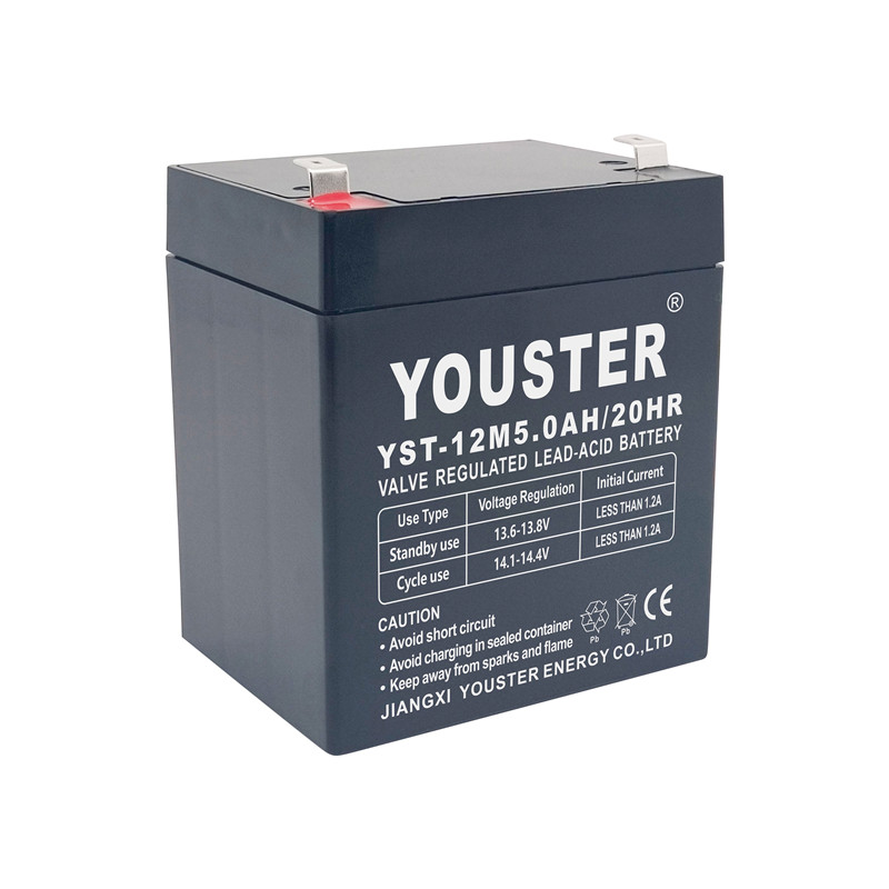 Youster Long Life AGM σφραγισμένο μολύβδου-οξέος μπαταρία UPS 12V 5Ah Backup Battery