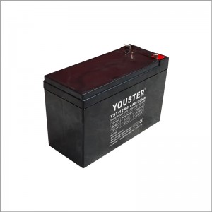 Youster Υψηλή χωρητικότητα συντήρηση δωρεάν12v8.0AH σφραγισμένη ηλιακή μπαταρία USP μολύβδου οξέος μπαταρία