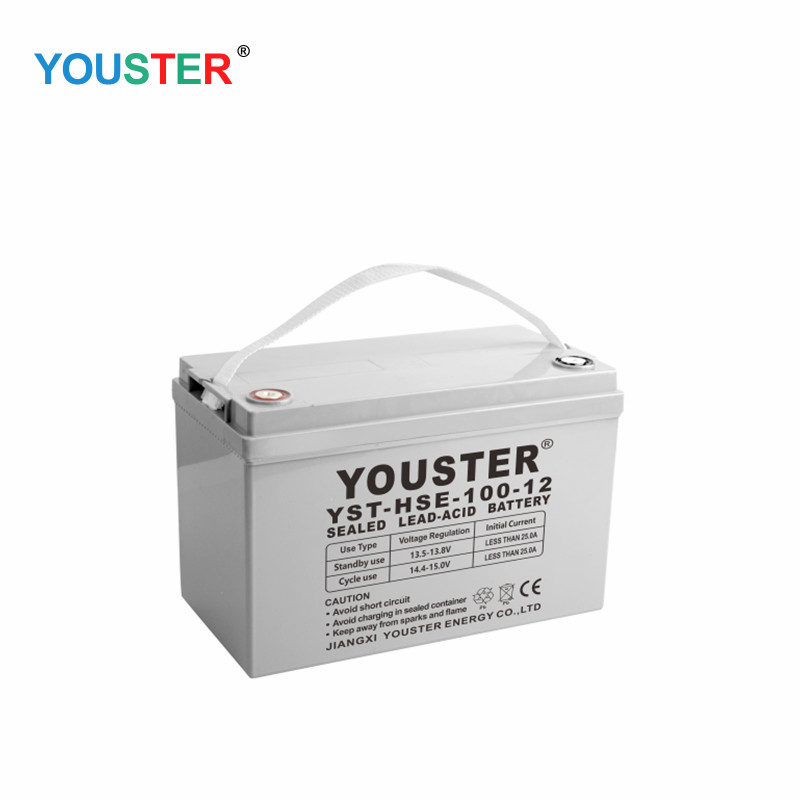 Youster AGM Deep Cycle Gel Gel Lead Acid Inverter 12V200AH Αποθήκευση Gel Solar Battery για οικιακή χρήση