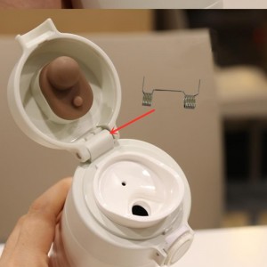 Διπλό ελατήριο στροφής κύπελλου θερμοσίφωνα