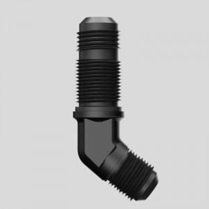 60 βαθμού αρσενικός προσαρμοστής συναρμολόγησης καυσίμων χύδην κεφαλής Αλουμίνιο