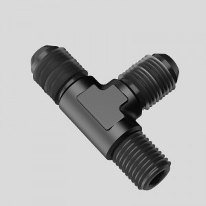 Αρσενικός προσαρμοστής συναρμολογήσεων Τ μπλουζιών φωτοβολίδων Αλουμίνιο σωλήνα καυσίμου