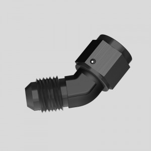 60 βαθμού θηλυκό στο αρσενικό προσαρμοστή στροφέων 3/8 αργιλίου συναρμολόγησης προσαρμοστών στροφέων