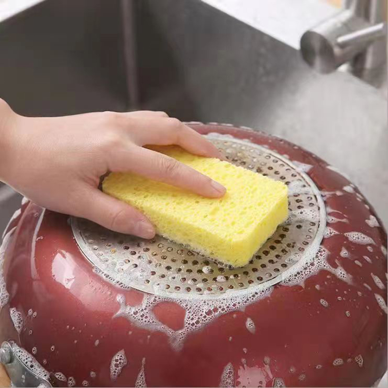 Τετράγωνο συμπιεσμένο σφουγγάρι πλύσης πιάτων σφουγγάρι κυτταρίνης για τα συμπιεσμένα φυσικά σφουγγάρια κουζινών κυτταρίνης κουζινών κουζινών