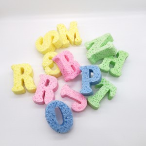 Φυσικό σφουγγάρι σώματος σφουγγάρι κυτταρίνης παιδιών φυσικό σφουγγάρι απολέπισης λουτρού θάλασσας