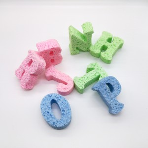 Φυσικό σφουγγάρι σώματος σφουγγάρι κυτταρίνης παιδιών φυσικό σφουγγάρι απολέπισης λουτρού θάλασσας