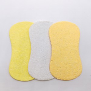 προσαρμοσμένο σφουγγάρι κυτταρίνης λουτρών σφουγγάρων κυτταρίνης για τη βούρτσα σφουγγάρων λουτρών σωμάτων κιτ