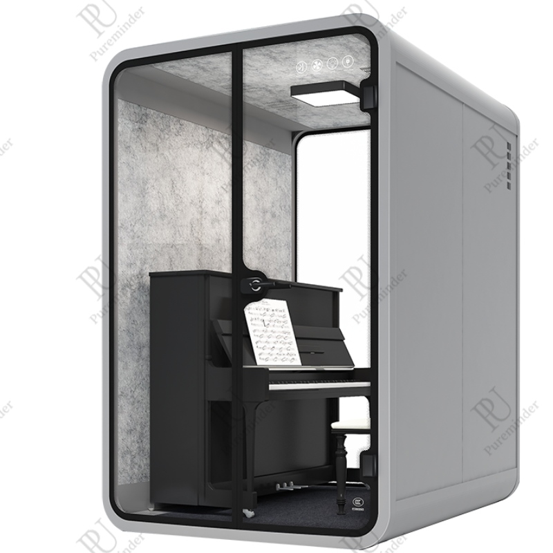 Κινητό φορητό στούντιο οικιακό χάλυβα ακουστικό γραφείο γραφείων γραφείων θόλων τηλεφωνικός θάλαμος γραφείου εσωτερικής συνάν...