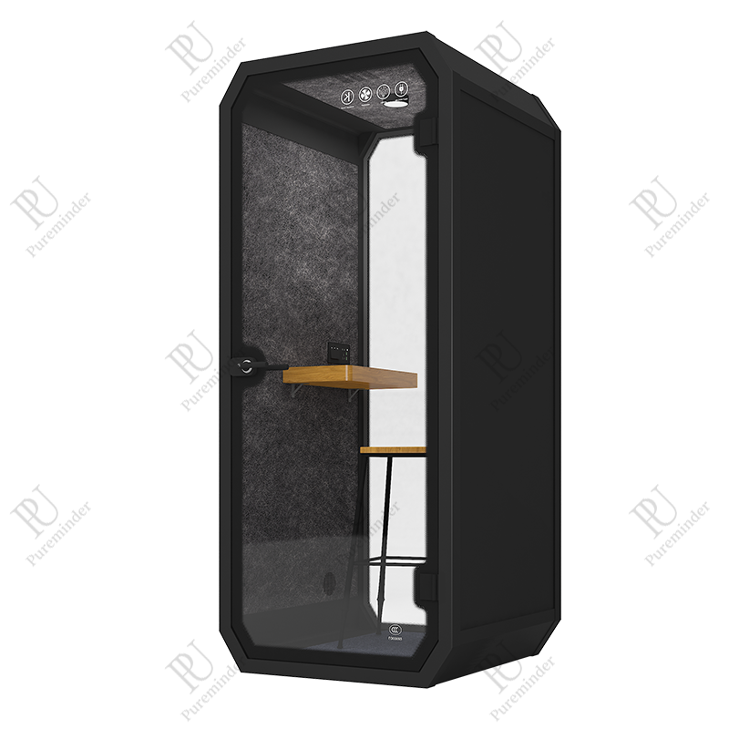 Κινητός ηχομονωμένος ακουστικός θάλαμος συσκέψεων ηχομονωμένος τηλεφωνικός θάλαμος γραφείων για τους ιδιωτικούς θάλαμους γραφ...