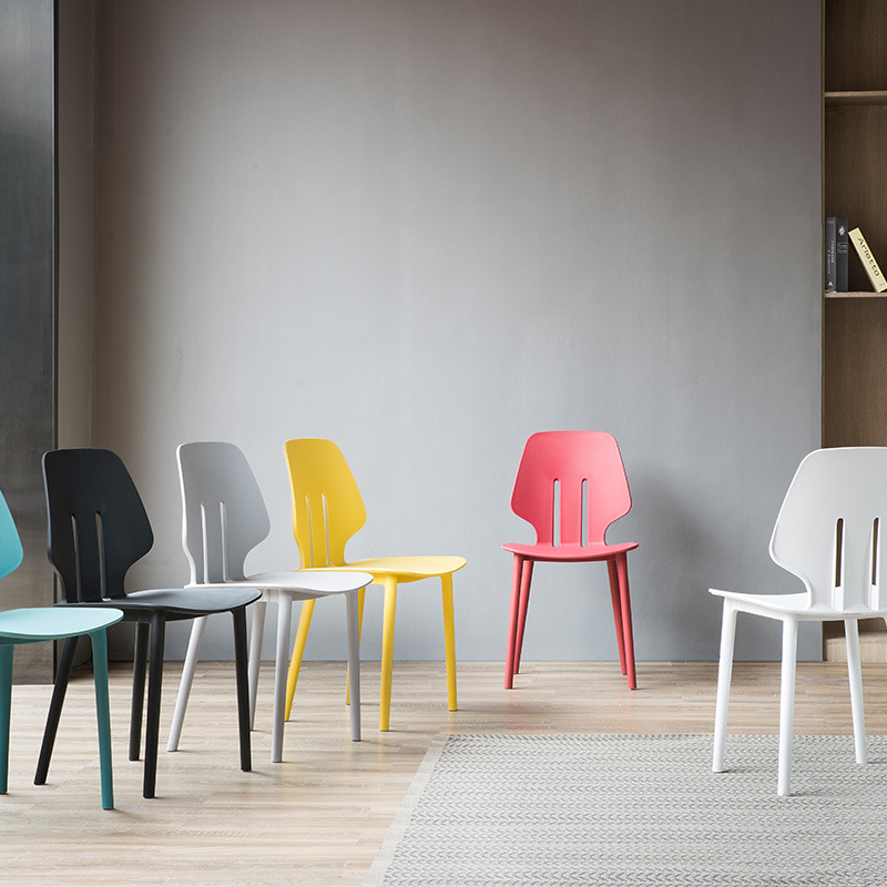 2022 Καυτά έπιπλα σπιτιών Ιταλική μοντέρνα καρέκλα τραπεζαρίας υψηλής ποιότητας πλήρης πλαστική καρέκλα
