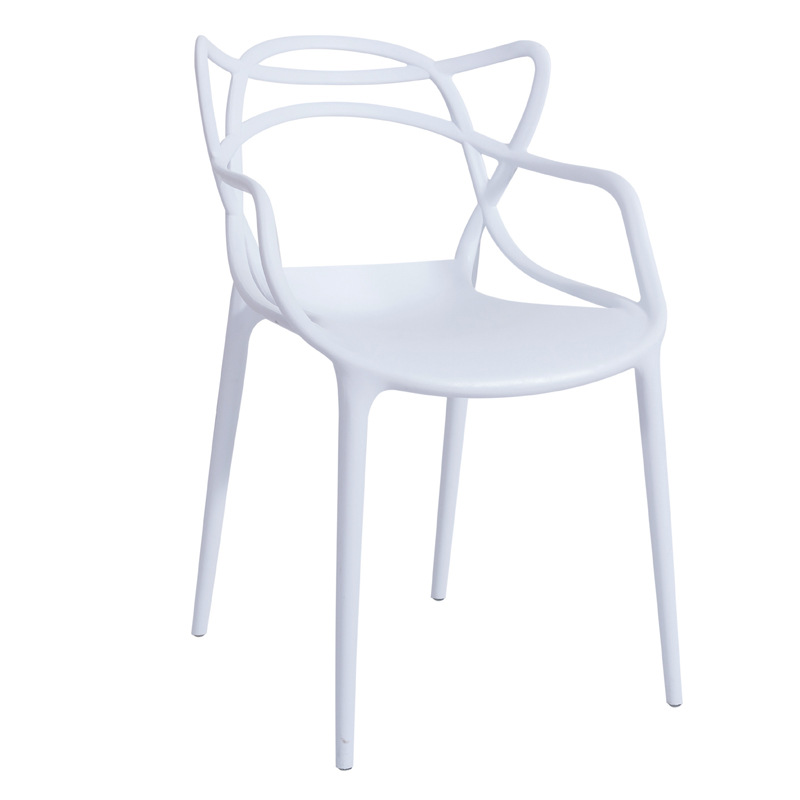 Σύγχρονη προηγμένη αίσθηση ελεύθερου χρόνου σχεδίου Άνετη καρέκλα καφέ στοιβαζόμενη πλαστική καρέκλα φαγητού