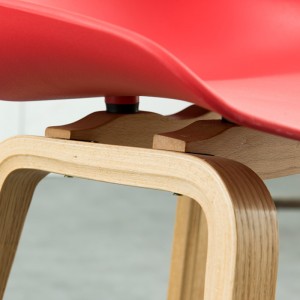 Σύγχρονο club εστιατόριο μπαρ Υψηλή καρέκλα καρέκλα καρέκλα πολύχρωμα πλαστικά καφέ καφέ