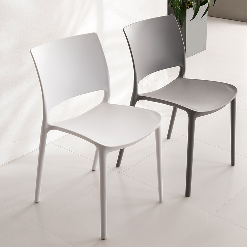 Εργοστάσιο άμεση πώληση πολυτελή μοντέρνα σχεδιασμό πλαστικό pp τραπεζαρία καρέκλα στοίβατο υπαίθριο κήπο αναψυχή καρέκλα καφέ καφέ