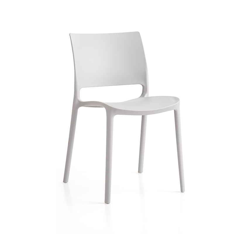 Εργοστάσιο άμεση πώληση πολυτελή μοντέρνα σχεδιασμό πλαστικό pp τραπεζαρία καρέκλα στοίβατο υπαίθριο κήπο αναψυχή καρέκλα καφέ καφέ